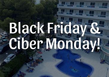 ¡Black Friday y Cyber Monday! ¡Llévate tu descuento!